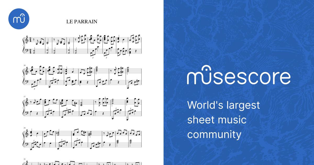 LE PARRAIN Sheet music for Piano (Solo) | Musescore.com