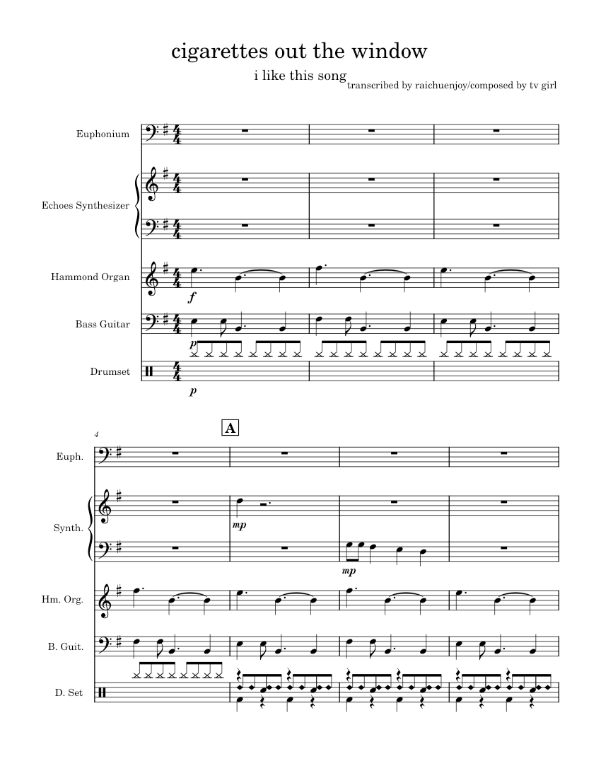 cigarettes out the window bass tab Smokin Out The Window Silk Sonic Smokin out the Window Sheet Music for Trombone (Solo) Cigarettes & Alcohol - Guitar
