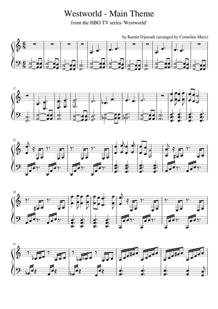 Westworld Theme
