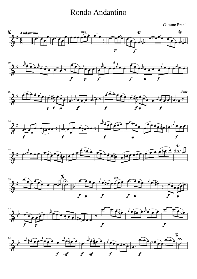 Rondo Andantino