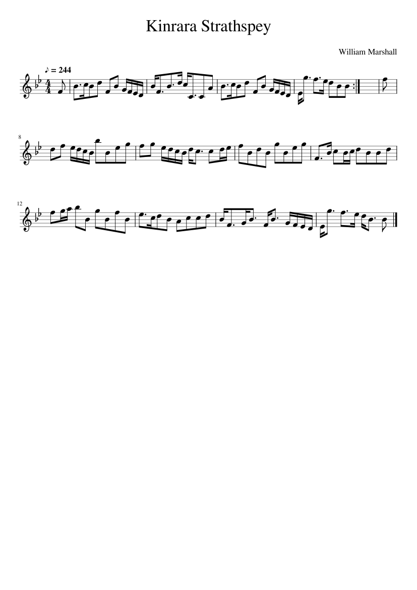 Kinrara Strathspey