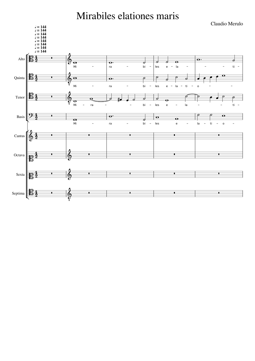 Mirabiles elationes maris