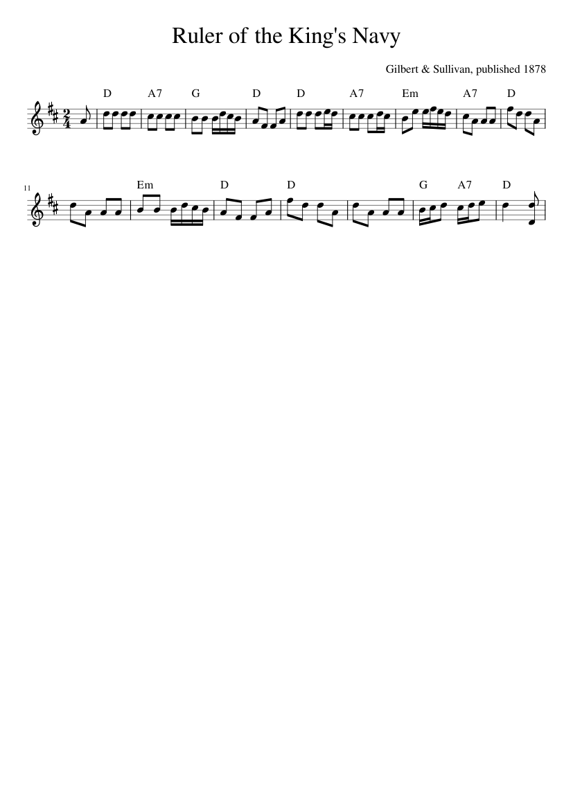 Ruler of the King's Navy