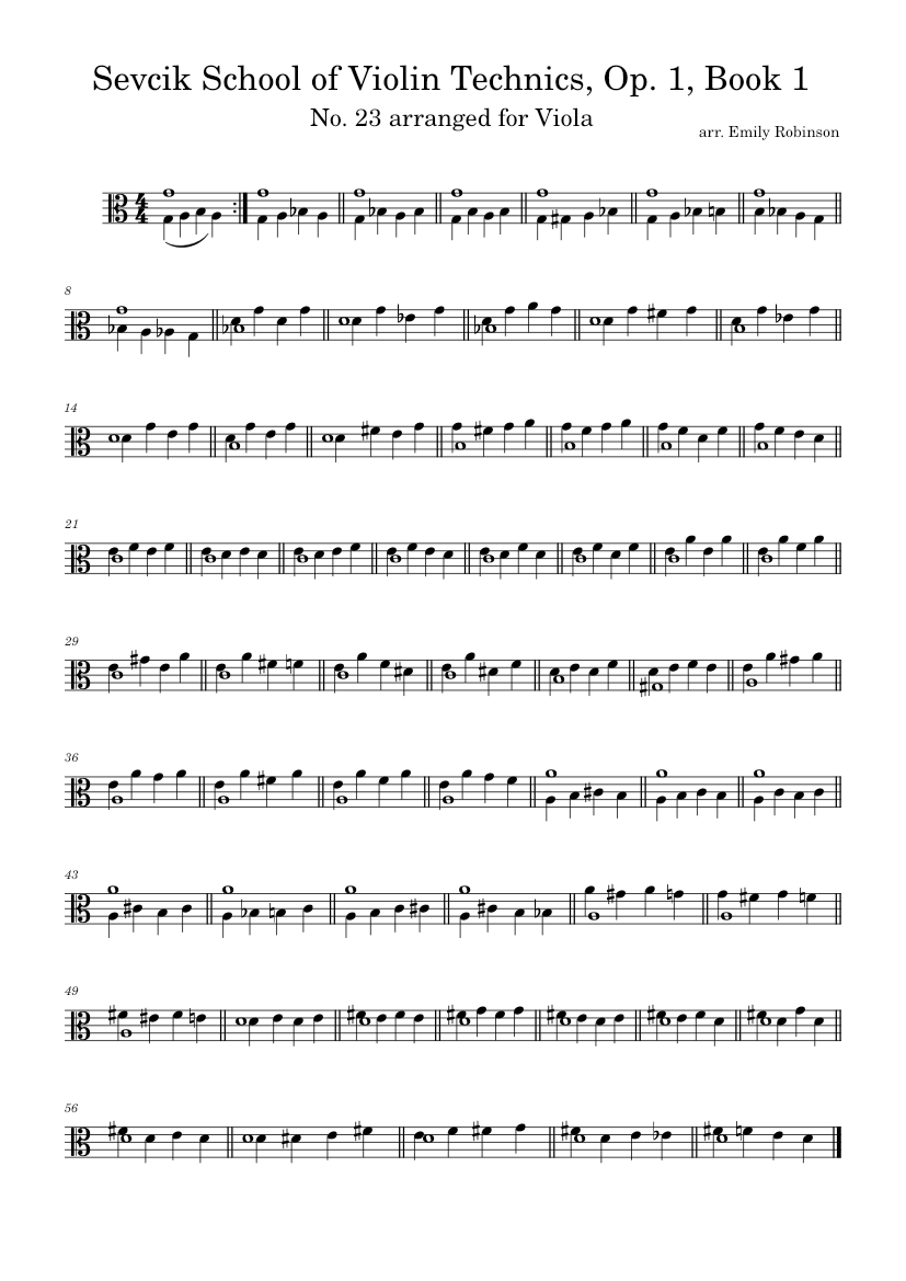 School of Violin Technique, Op.1 – Otakar Ševčík Sevcik School of ...