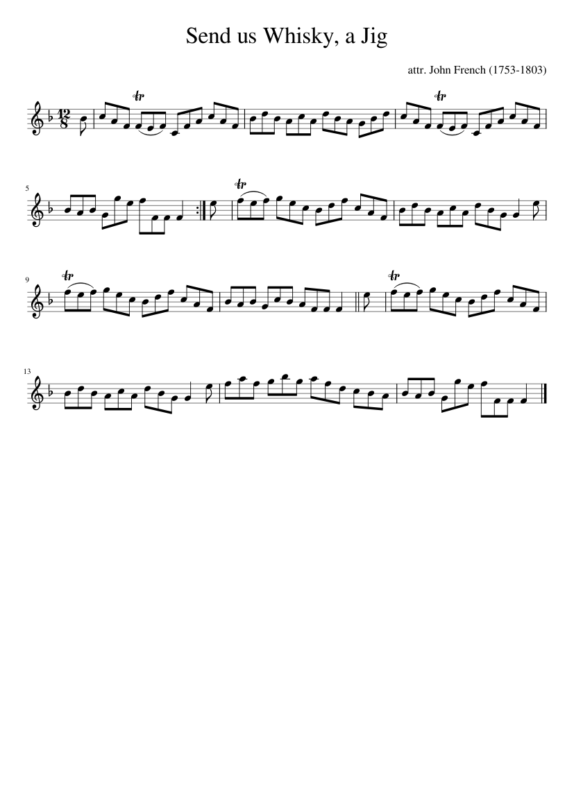 Send us Whisky a Jig