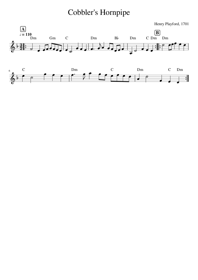 Cobbler's Hornpipe