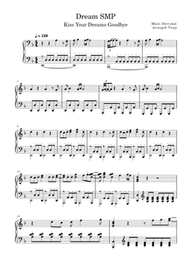 Dream SMP sheet music | Play, print, and download in PDF or MIDI ...