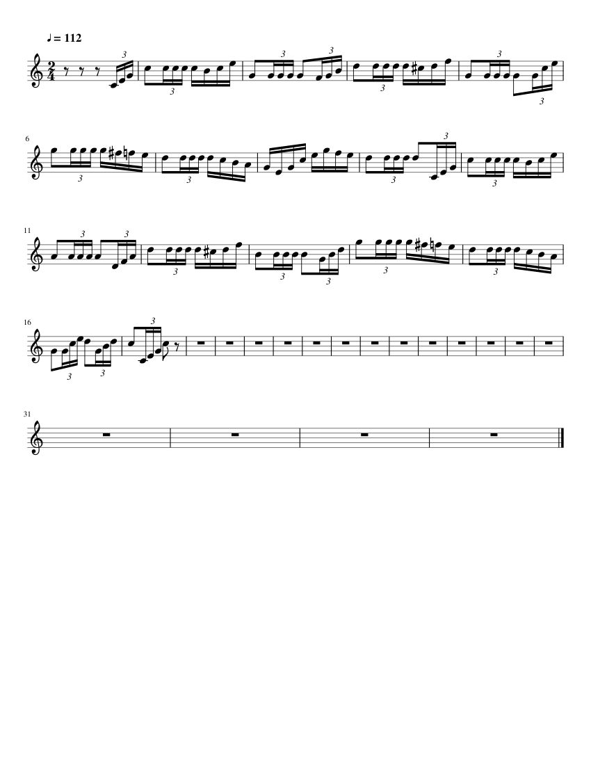 Trumpet Audition Music 2018 Sheet music for Piano (Solo)
