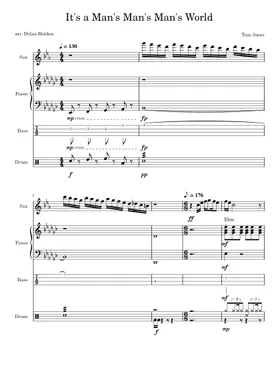 Free It's A Man's Man's Man's World by James Brown sheet music | Download  PDF or print on Musescore.com