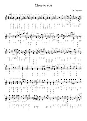 Free sheet music for Kalimba | Download PDF or print on Musescore.com