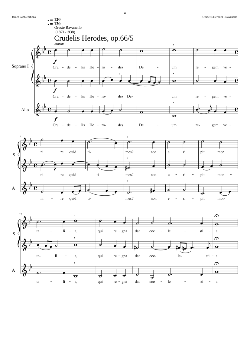 Crudelis Herodes op.66/5