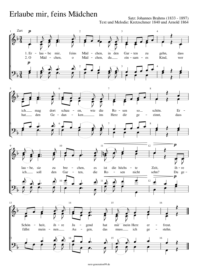 12 Deutsche Volkslieder WoO 35