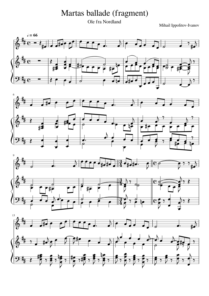 Ole from the Northland Op.53