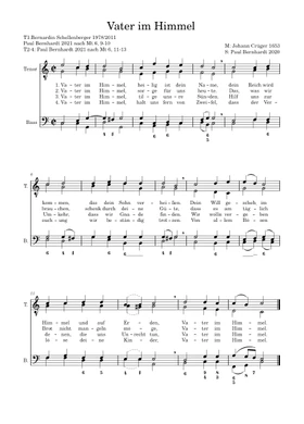 Lobet den Herren, alle die ihn ehren by Johann Crüger free sheet music |  Download PDF or print on Musescore.com