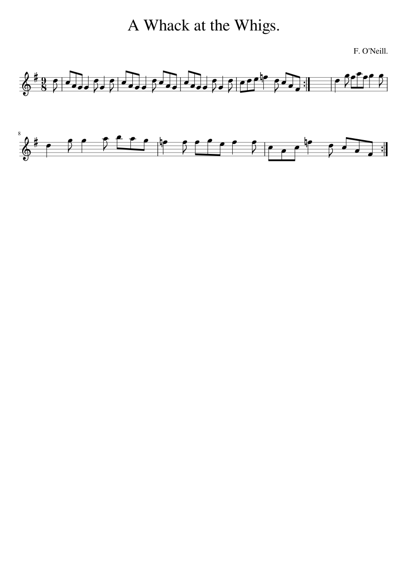 A Whack At The Whigs