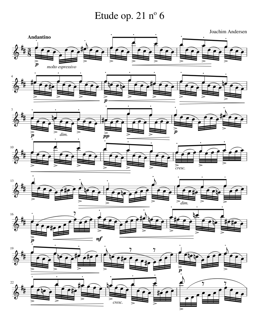 24 Studien op. 21
