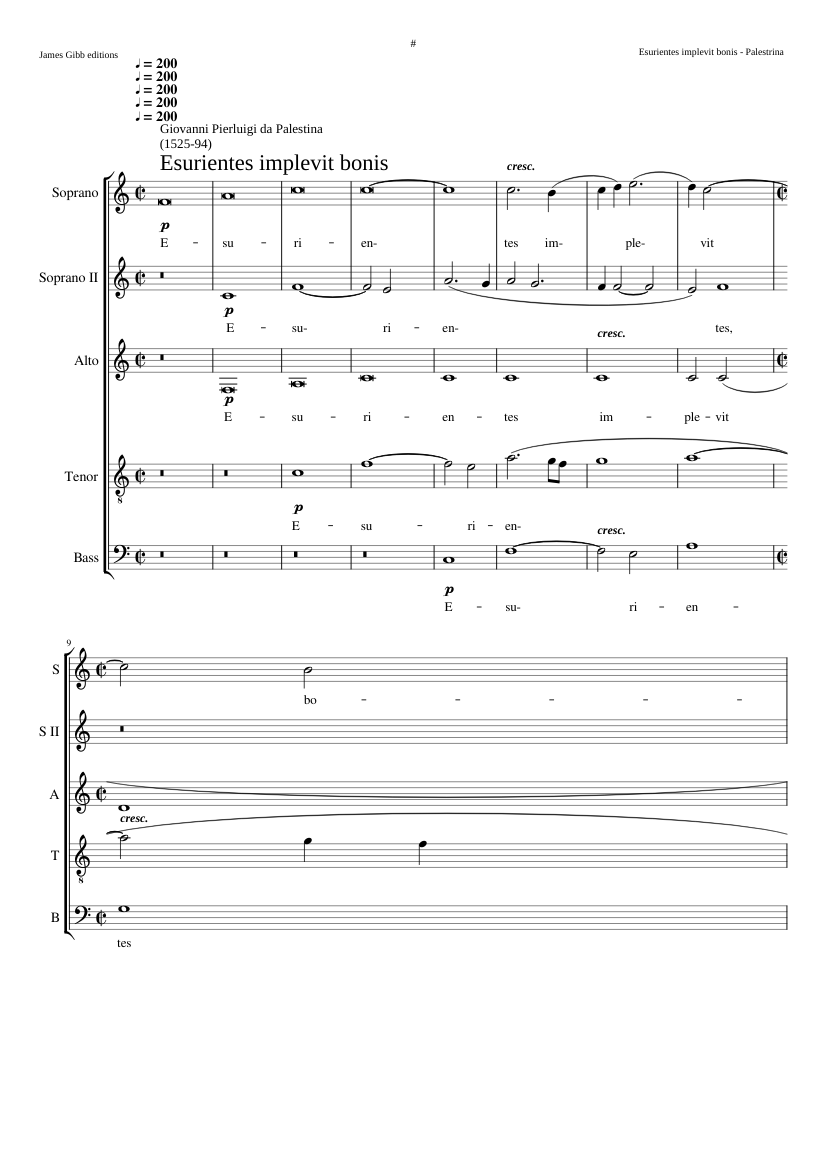 Esurientes implevit bonis