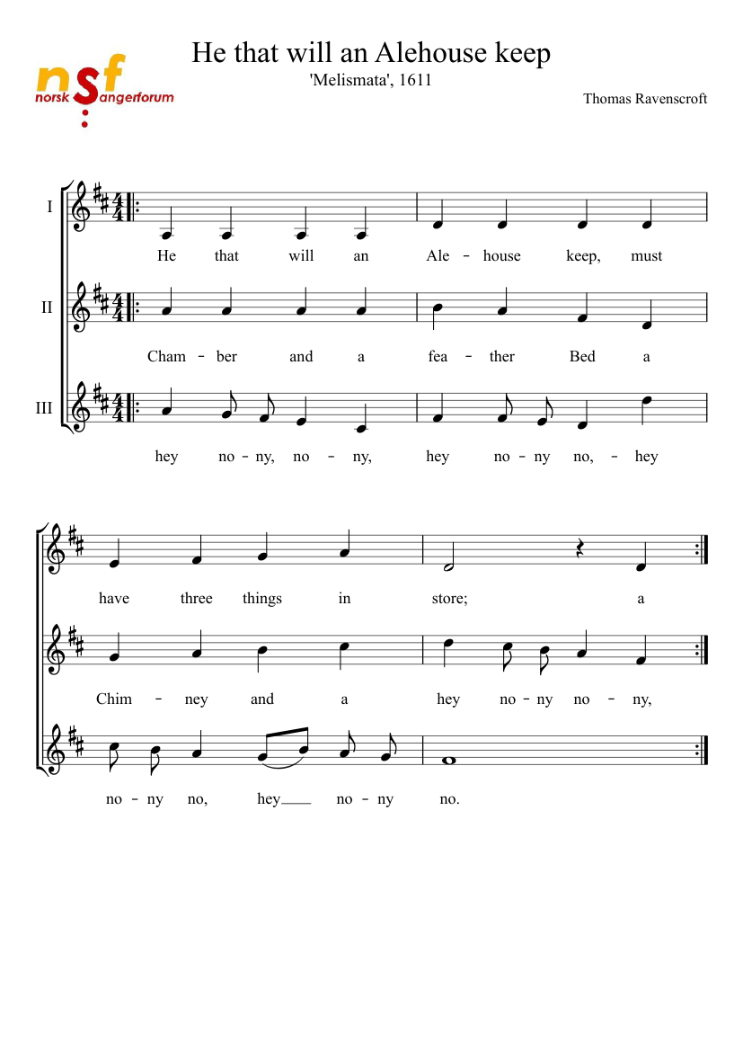 He that will an Alehouse keep