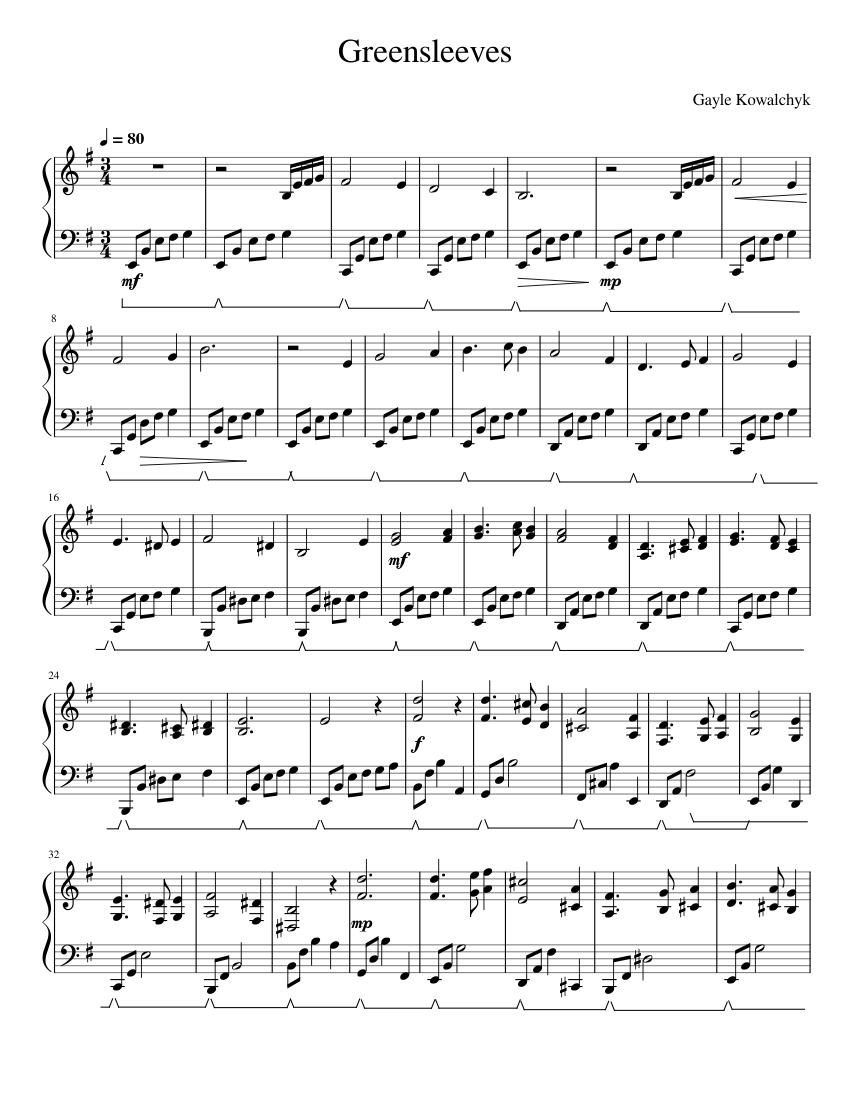 Greensleeves