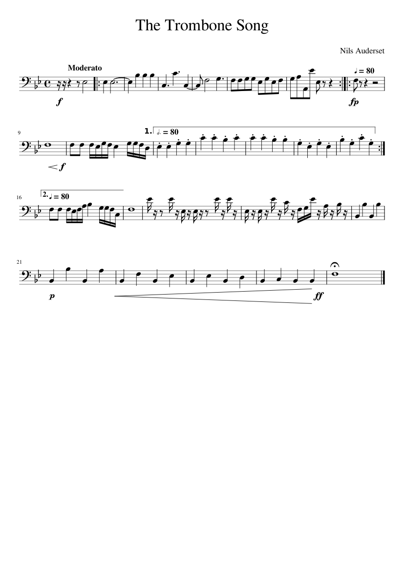 The Trombone Song