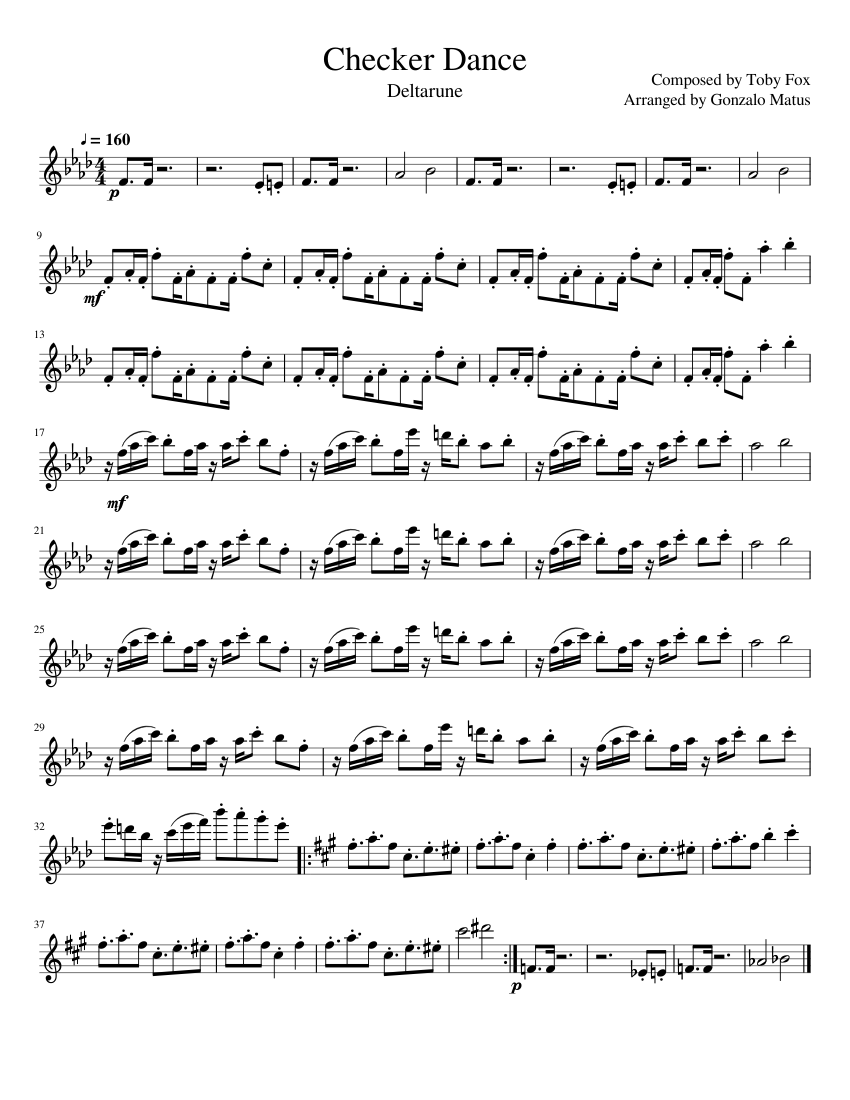 Checker Dance - Violin Solo