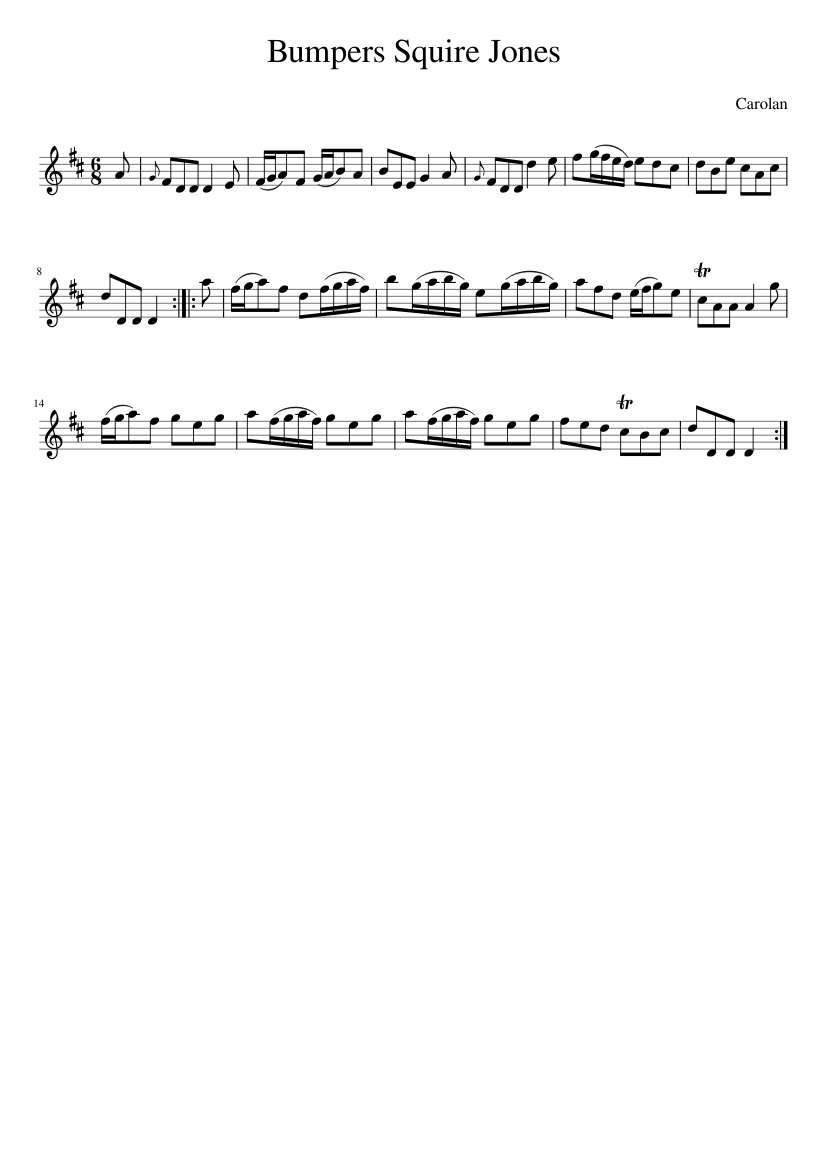 Bumpers Squire Jones