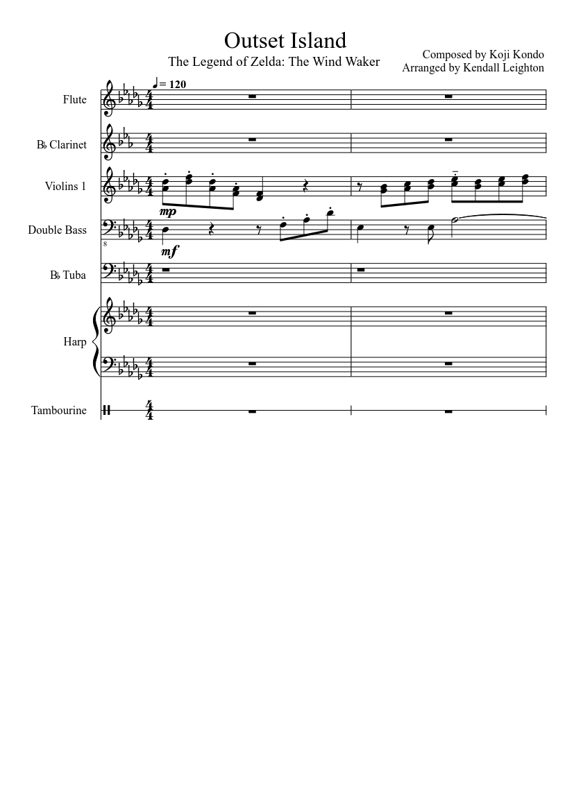 legend of zelda wind waker - outset island