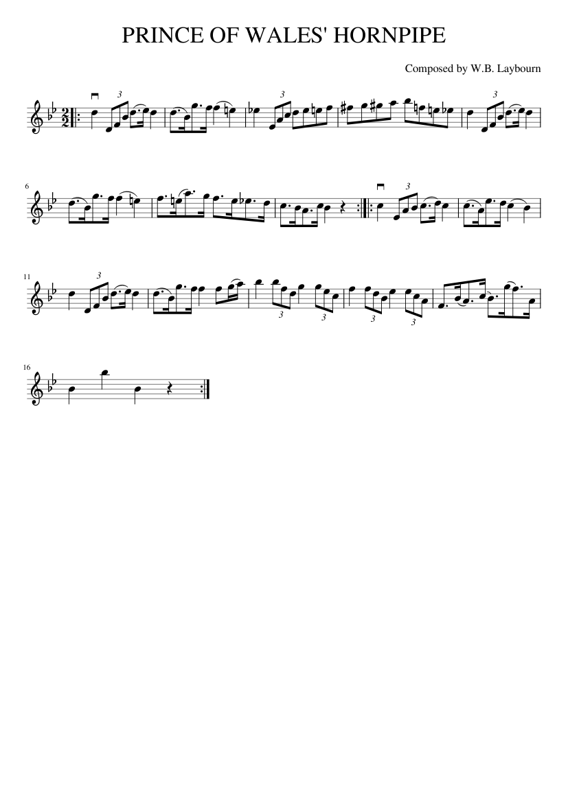 Prince of Wales' Hornpipe