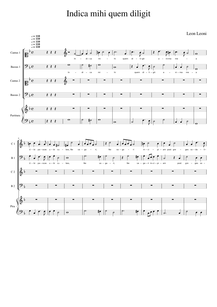 Indica mihi quem diligit