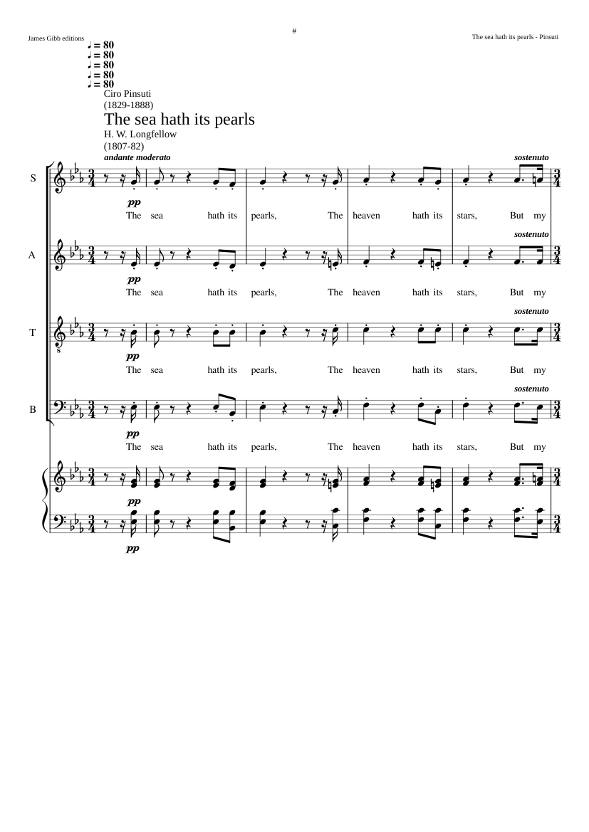 The sea hath its pearls