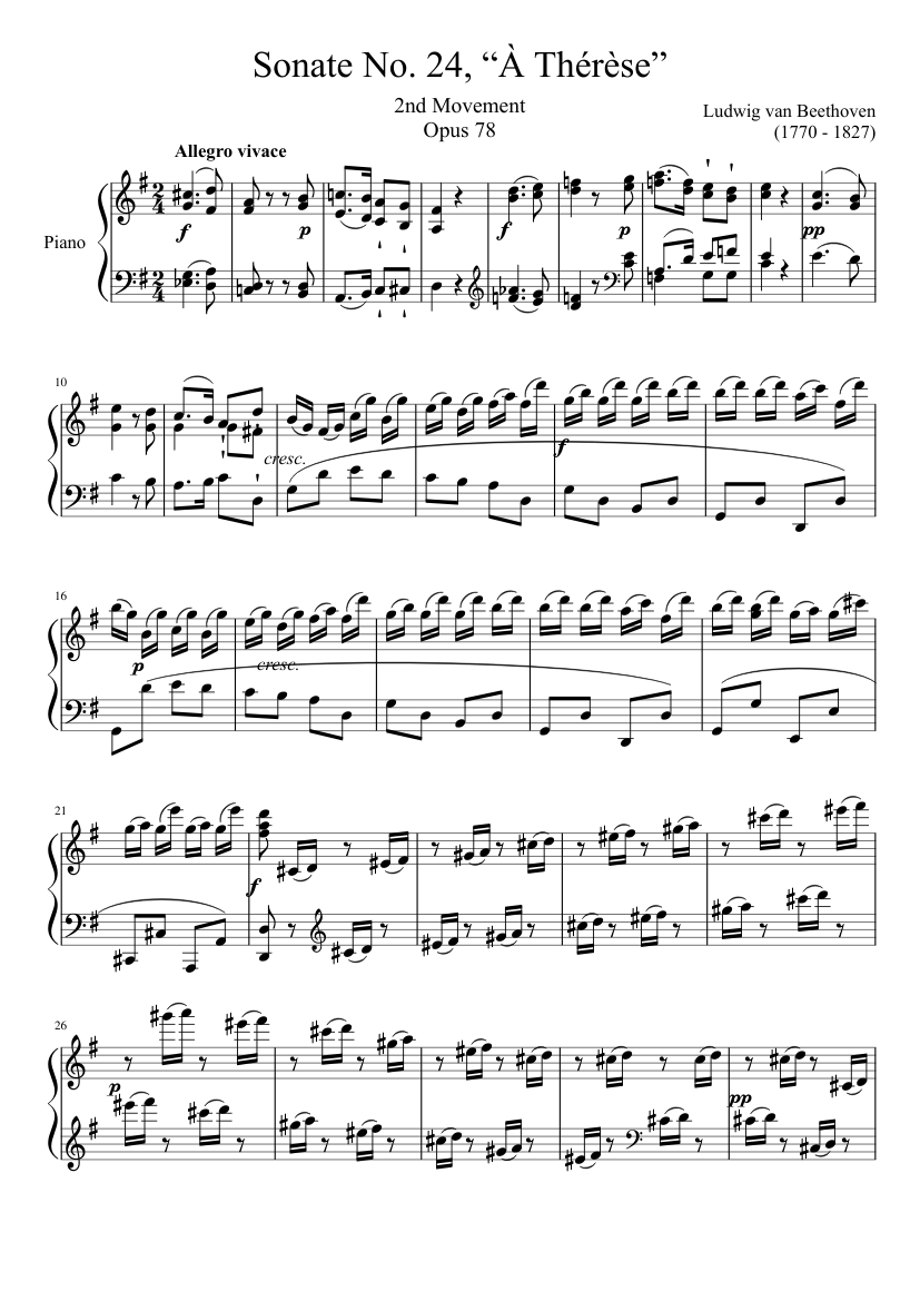 Sonata No 24 G-Majorized