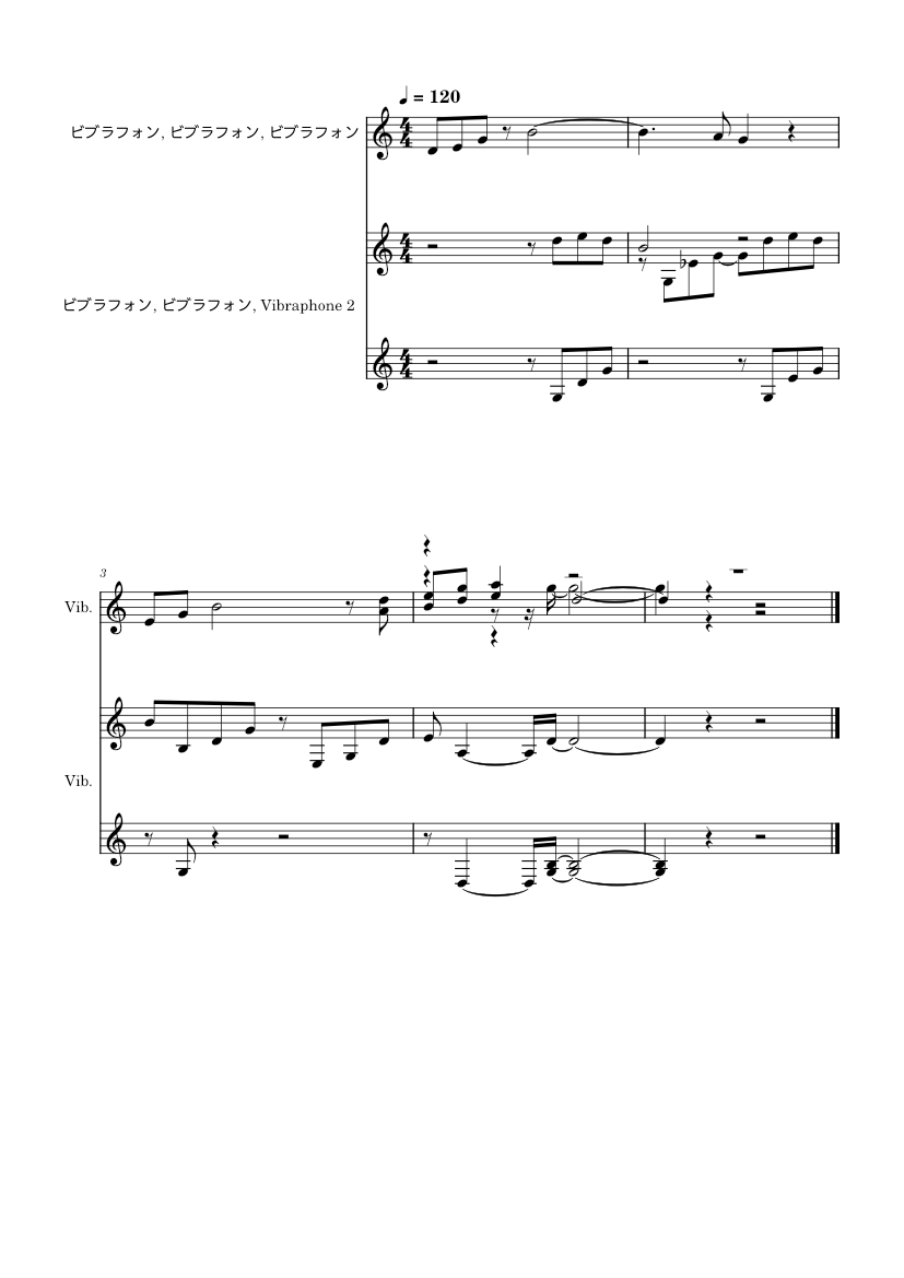 会いに行こう.mid – yutashimizu55 Sheet Music for Vibraphone