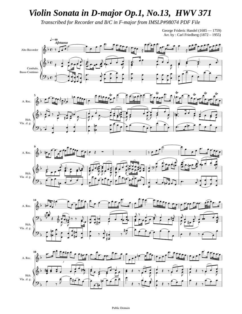 h-ndel-g-f-violin-sonata-d-dur-hwv-371-rec-b-c-sheet-music-for