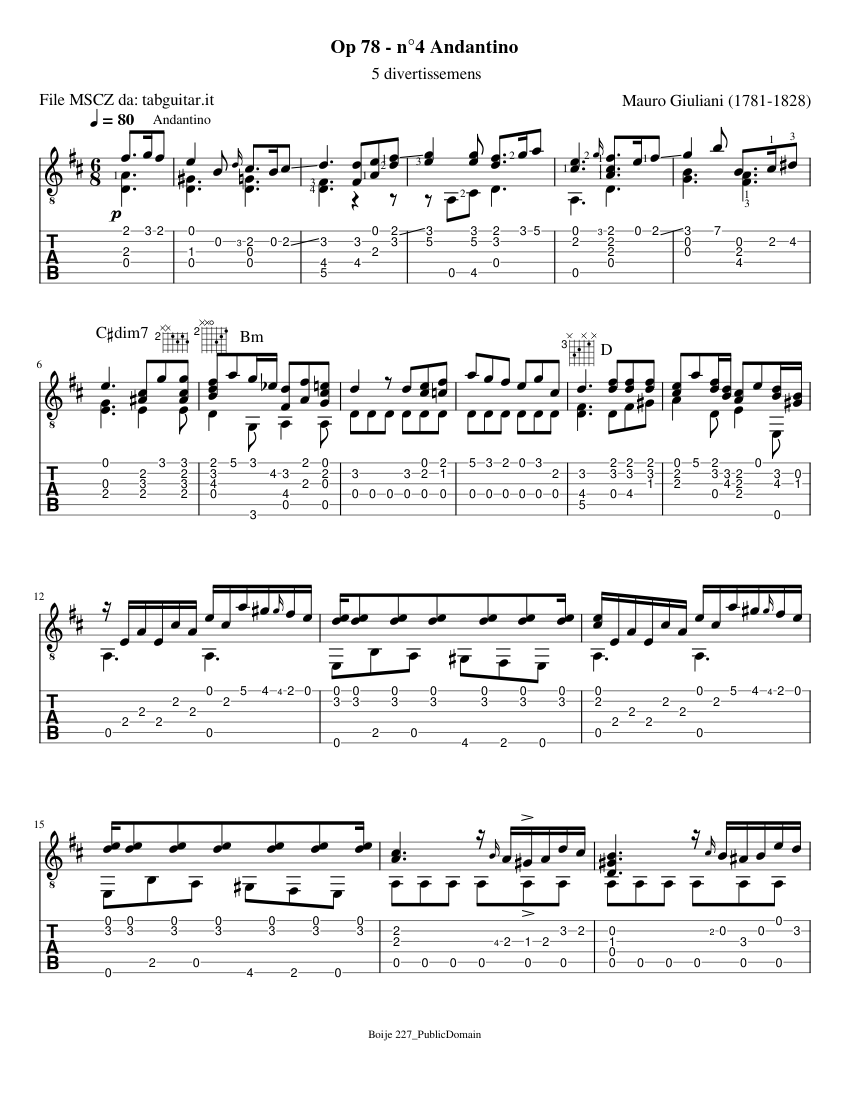 Divertissements, No. 4