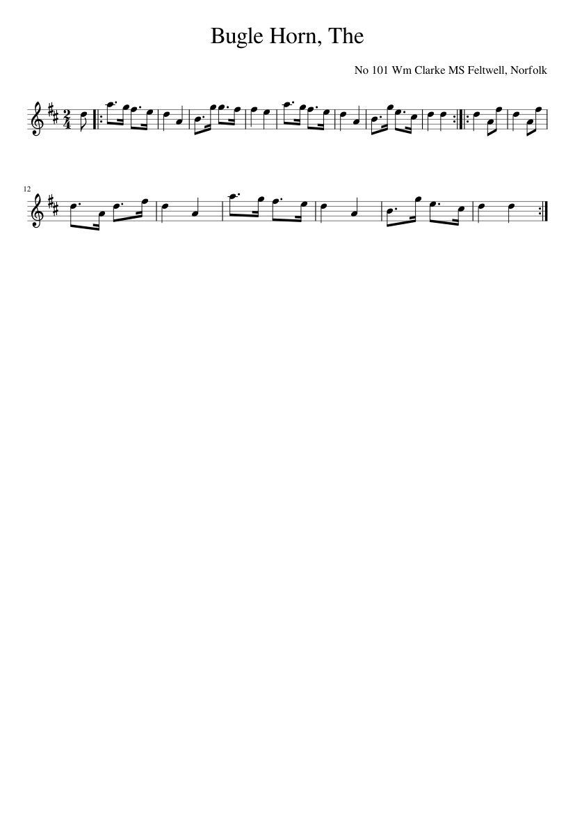 The Bugle Horn