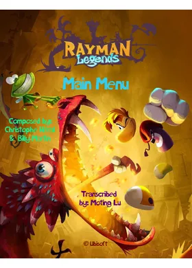 Rayman Legends sheet music  Play, print, and download in PDF or MIDI sheet  music on