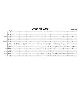 Free Green Hill Zone by Carlos Eiene sheet music