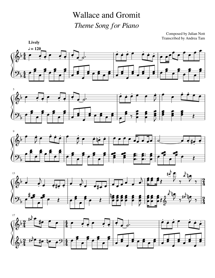 Wallace and Gromit Theme