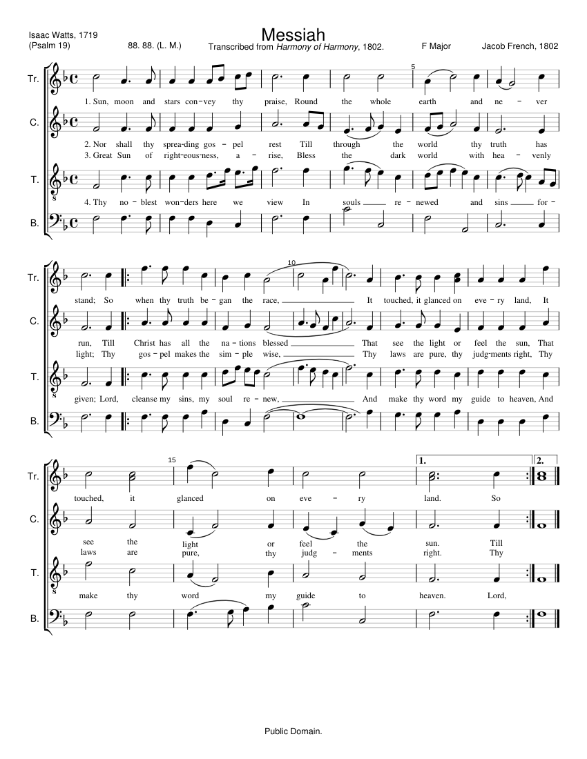 Messiah - Jacob French