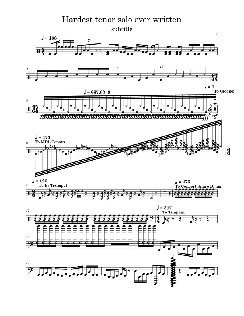 den vanskeligste tenorsoloen noensinneden vanskeligste tenorsoloen noensinne  