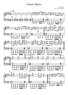 Free Lunar Abyss by Lchavasse sheet music | Download PDF or print on  Musescore.com