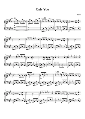 Free only you by Yazoo sheet music | Download PDF or print on Musescore.com