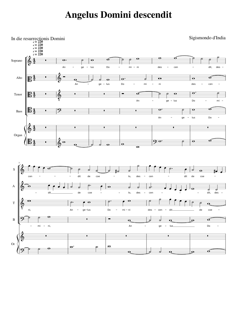 Angelus Domini descendit