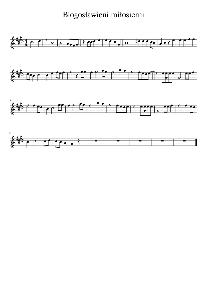 flet Sheet music for Flute (Solo) | Musescore.com