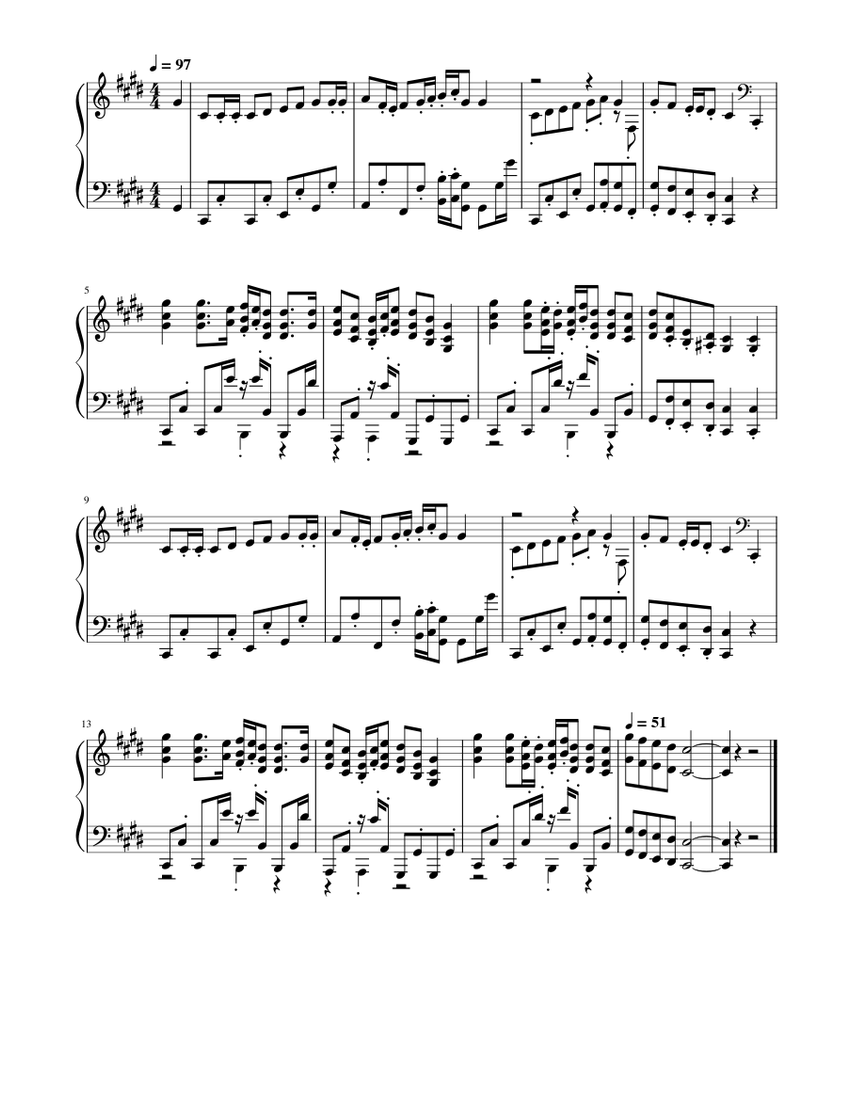 The Wellerman's Call Sheet music for Piano (Solo) | Musescore.com