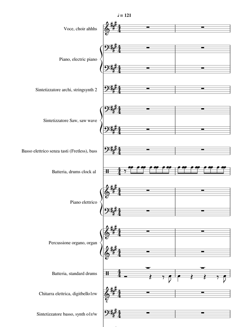 Pink Floyd time Sheet music for Piano, Organ, Vocals, Guitar & more  instruments (Mixed Ensemble) | Musescore.com