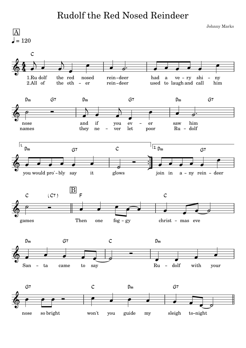 Chapter 4 - Rudolf the Red Nosed Reindeer Sheet music for Piano (Solo ...