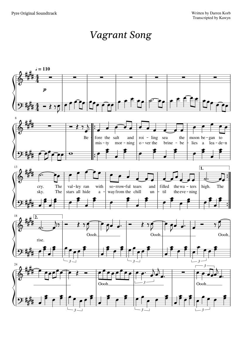 vagrant song