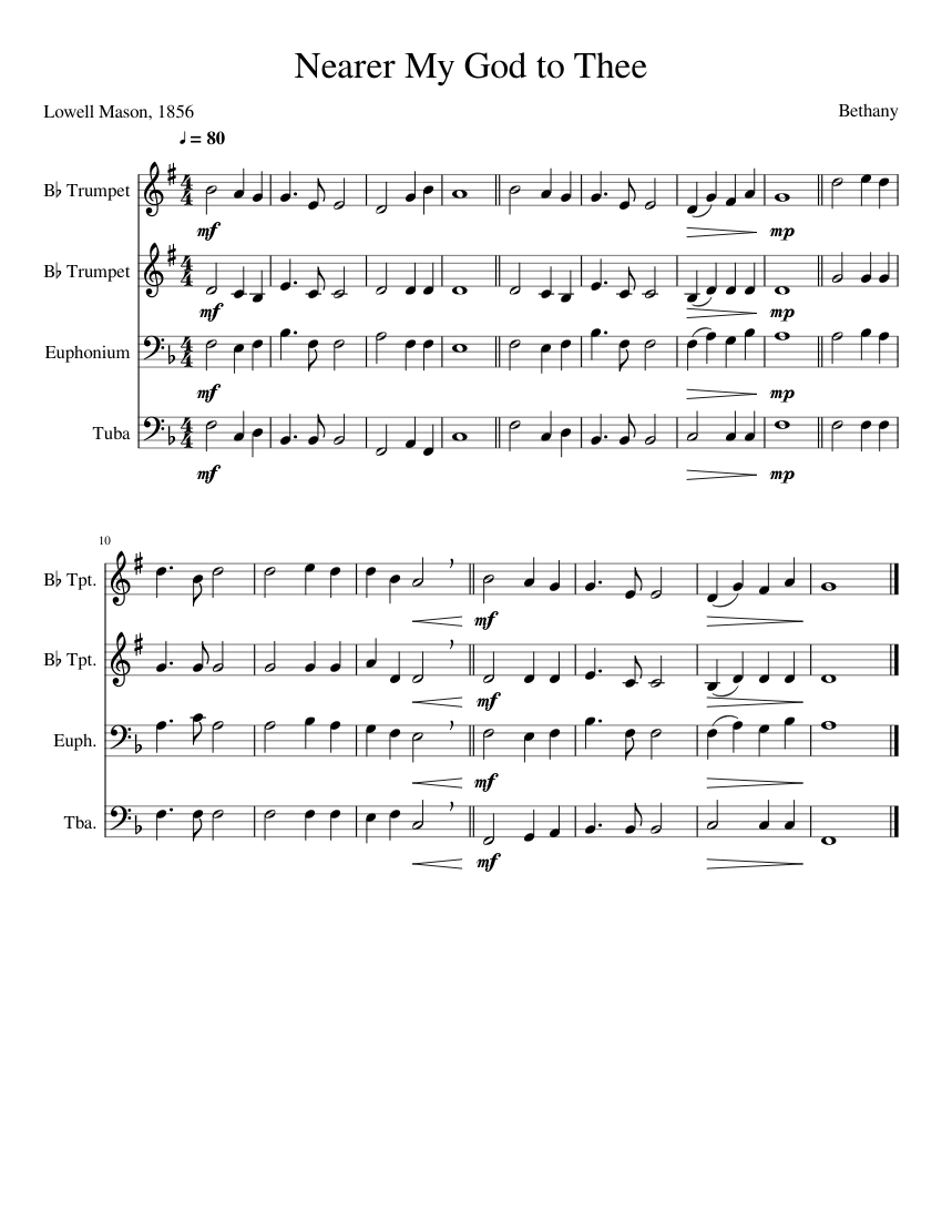 Nearer My God to Thee!