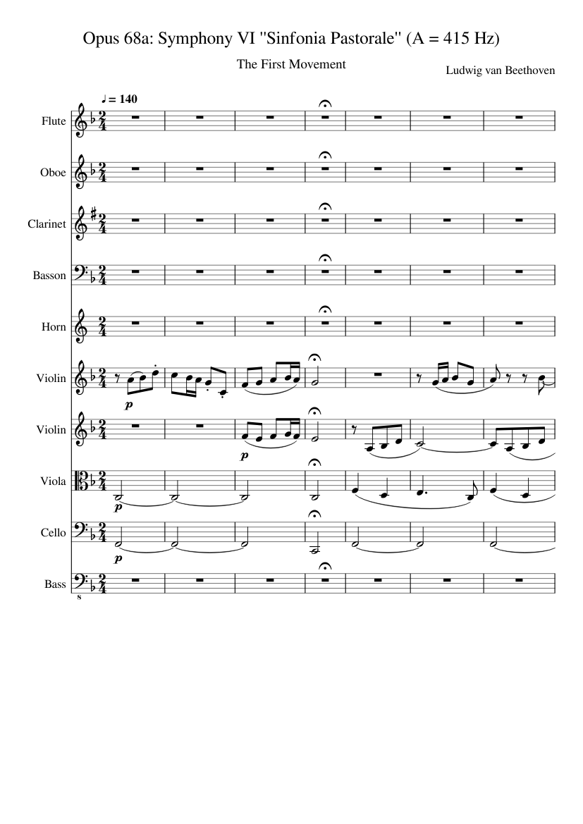 SINFONIA PASTORALE